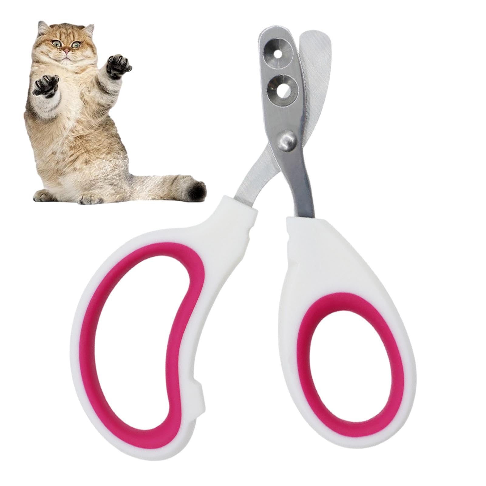Amazon.co.jp: 合金ペットネイルトリマー, 合金ペット爪切り, 猫用